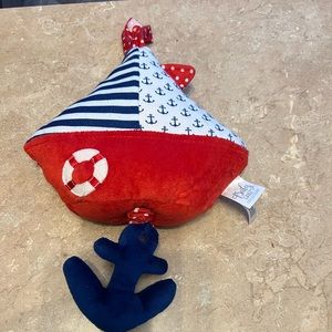 Sail boat and Anchor Mobile Nautical Baby